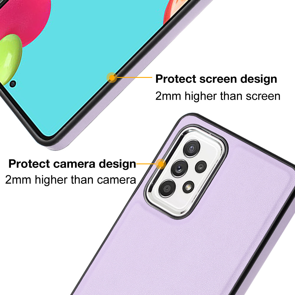 YB Leather Coating Series-6 For Samsung Galaxy A32 4G (EU Version) PU Leather Coated TPU Case Phone Cover YB Leather Coating Series-6 For Samsung Galaxy A32 4G (EU Version) PU Leather Coated TPU Case Phone Cover